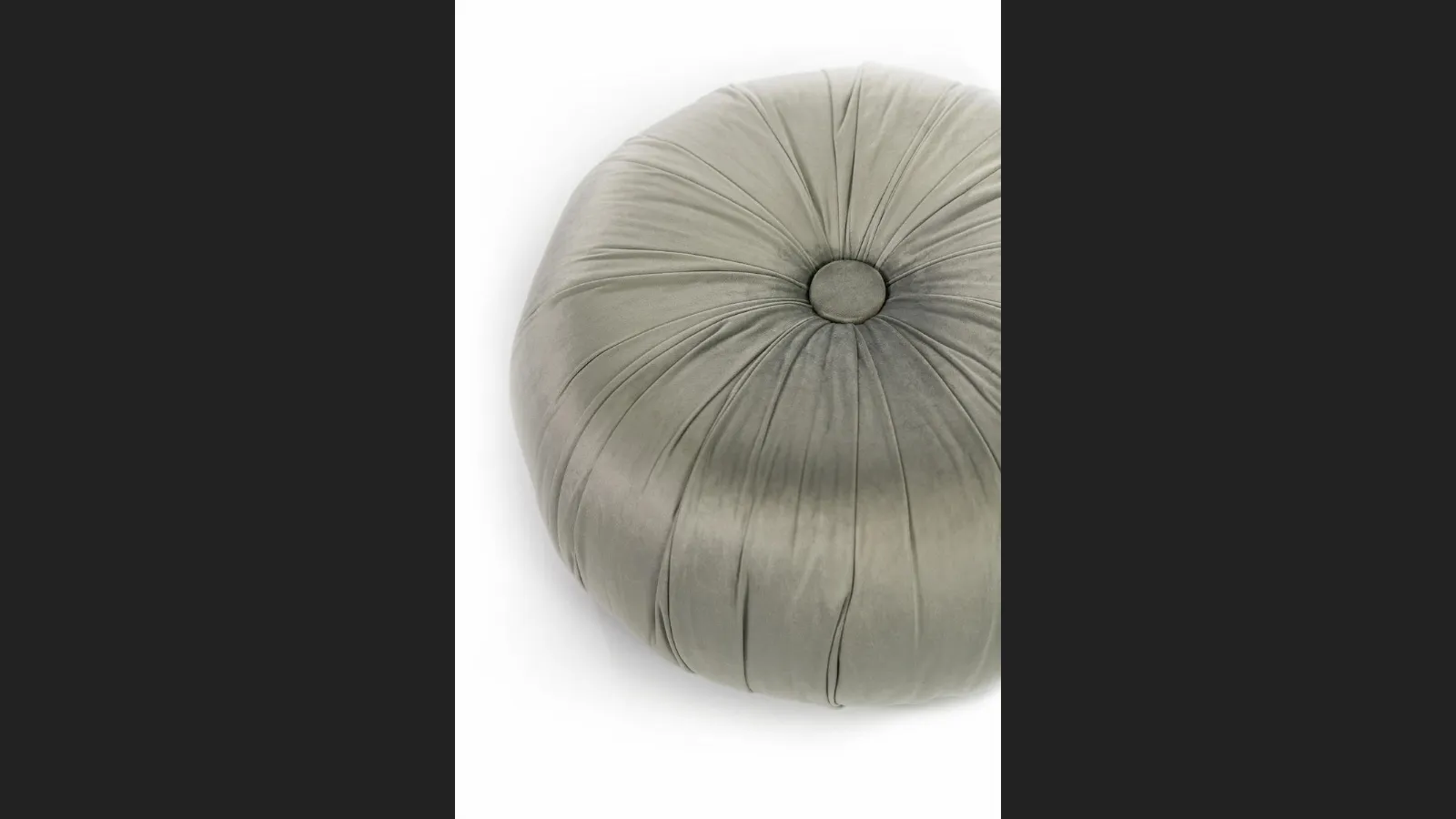 Pouf in velluto Kaia di Stones