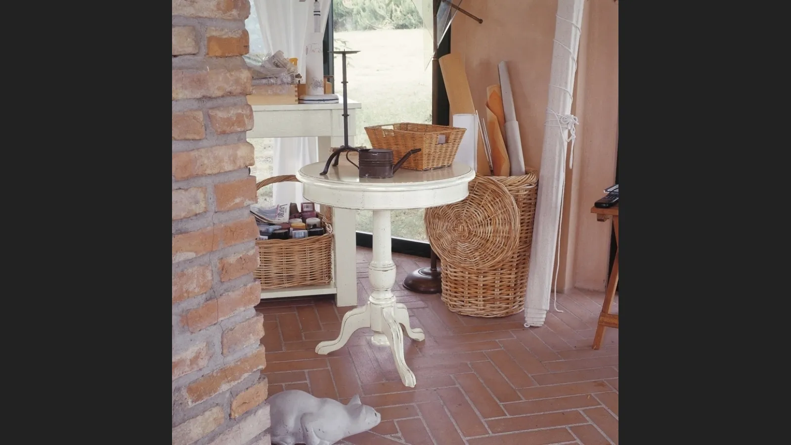 Tavolino rotondo Raman di Tonin Casa