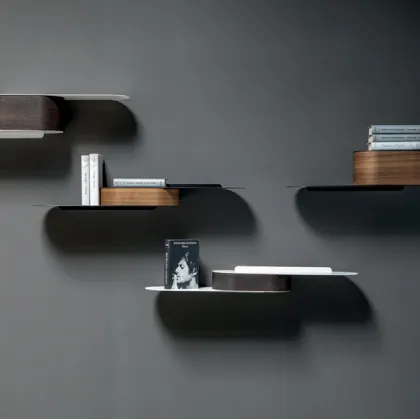 Mensola Snowboard in metallo e legno di Tonin Casa