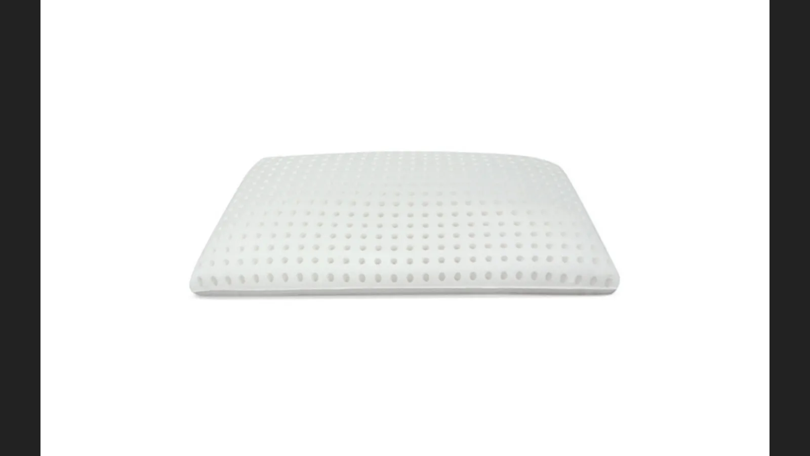Guanciale forma classica in memory foam che dona una ottima traspirabilità grazie alla lavorazione con foratura di Rosini Night