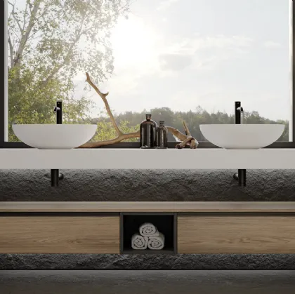 Mobile da Bagno sospeso New Smart NS06 di Arteba