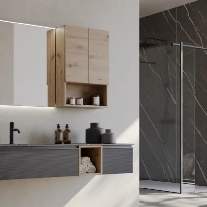 Mobile da Bagno sospeso New Smart NS02 di Arteba