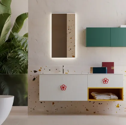 Mobile da Bagno sospeso New Smart NS16 di Arteba