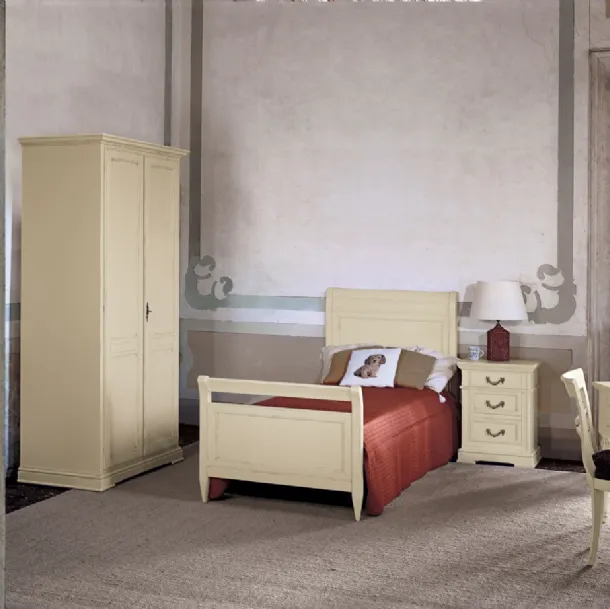 Comodino Ado in legno laccato di Tonin Casa