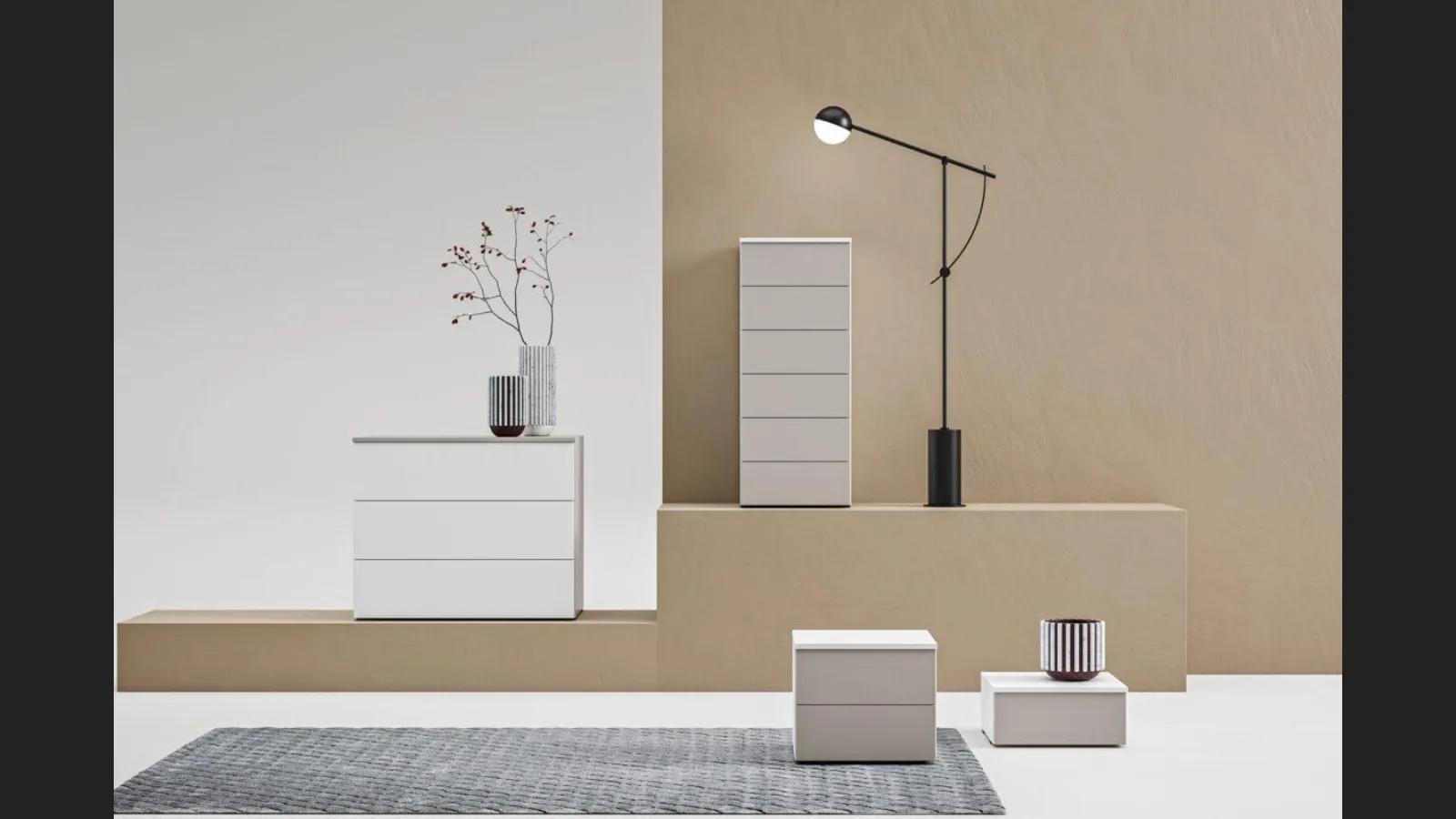 Gruppo Notte moderno Only di Marka Total Living