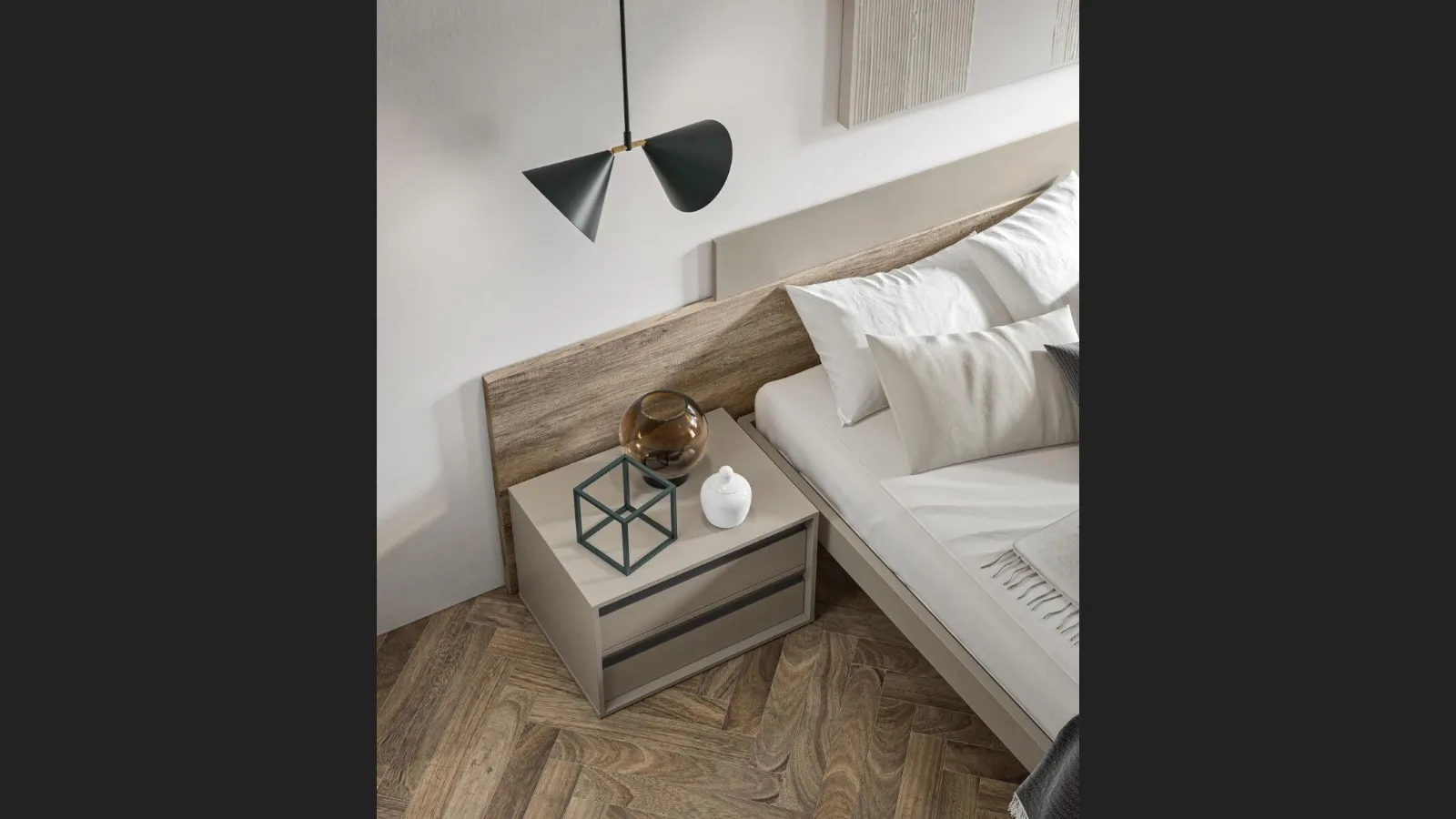 Comodino Luce di Marka Total Living