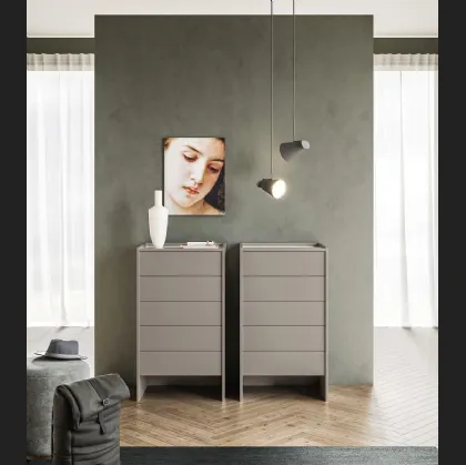 Cassettiera Linear di Marka Total Living