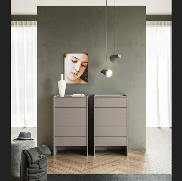 Cassettiera Linear di Marka Total Living