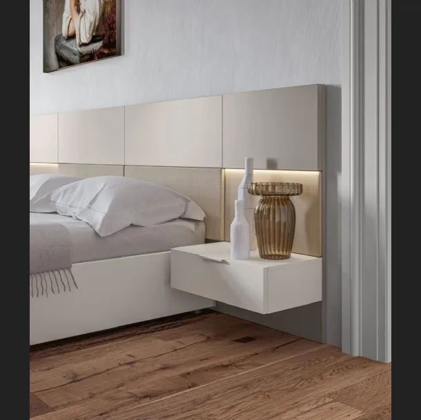 Comodino sospeso Virgo di Marka Total Living