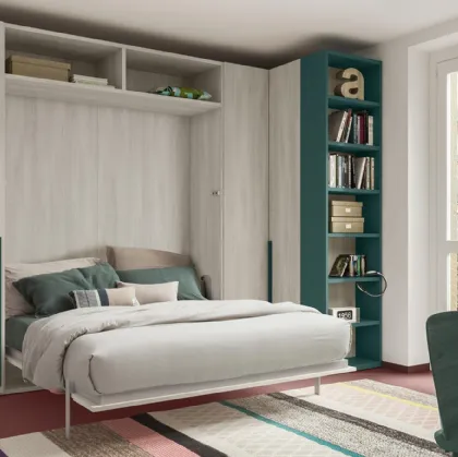 Letto a scomparsa Alì Verticale GL33 di Marka Total Living