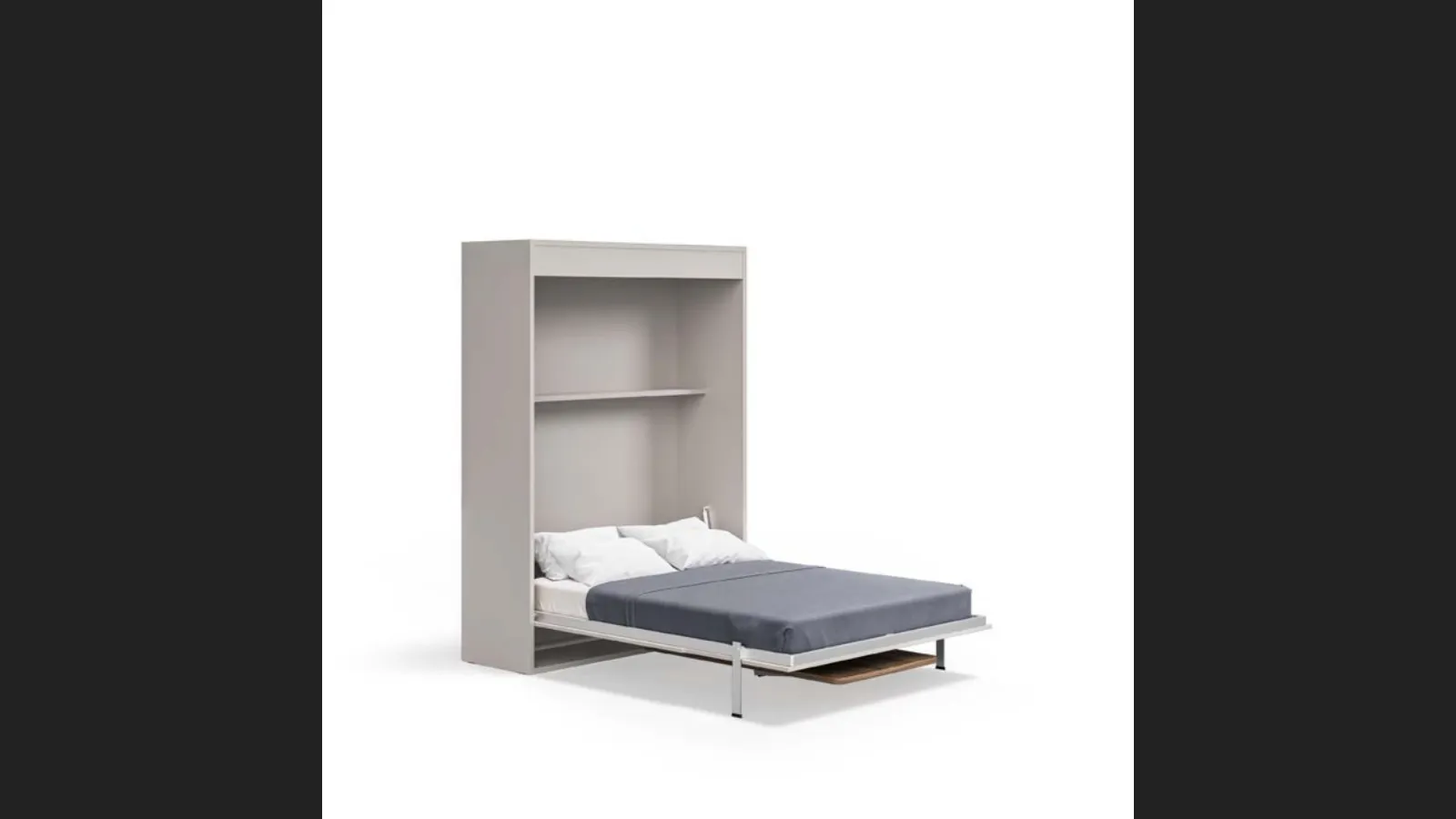 Letto a scomparsa Alì Verticale con tavolino GL35 di Marka Total Living