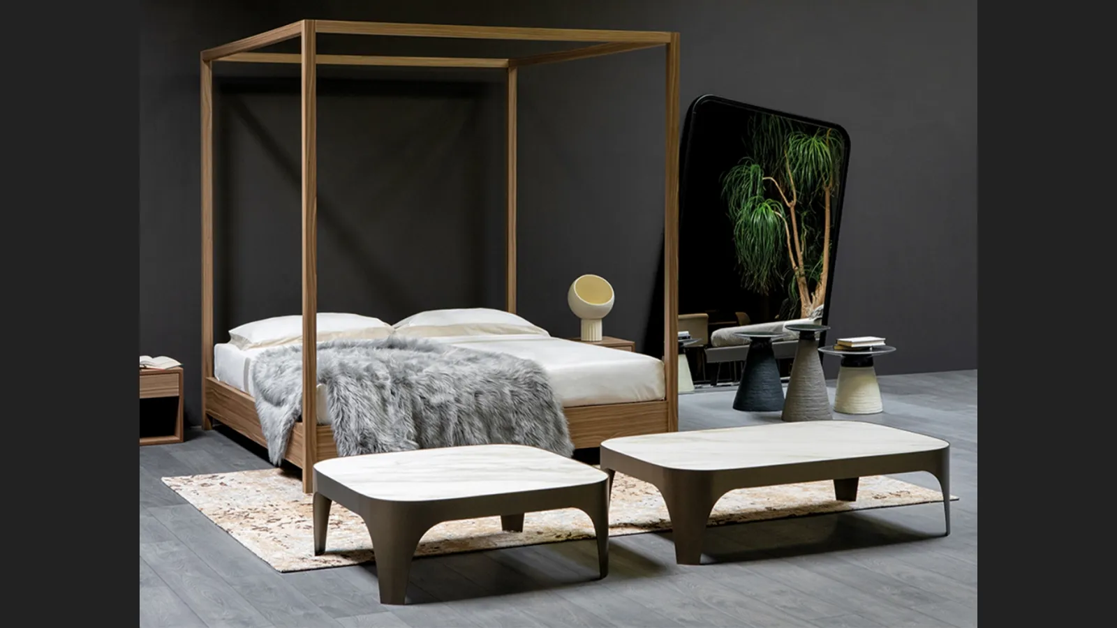 Letto Havana a baldacchino di Tonin Casa