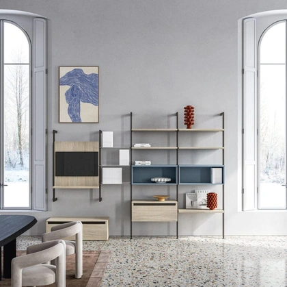 Libreria a muro Konca M34 di Marka Total Living
