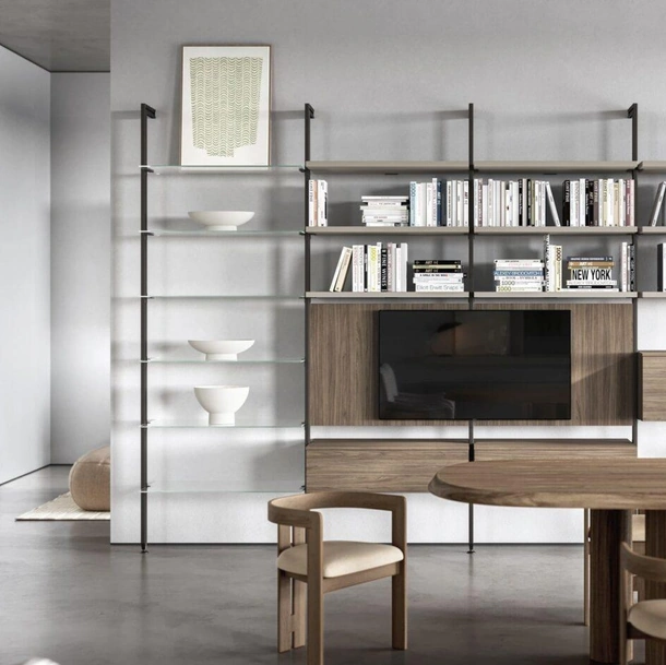 Libreria a muro Konca M39 di Marka Total Living