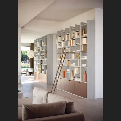 Libreria a muro LV732 di Giessegi
