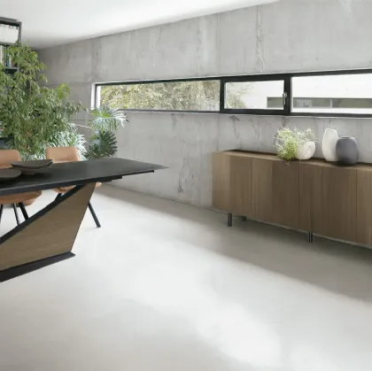 Madia Demetra 220 in laminato effetto legno di Target Point