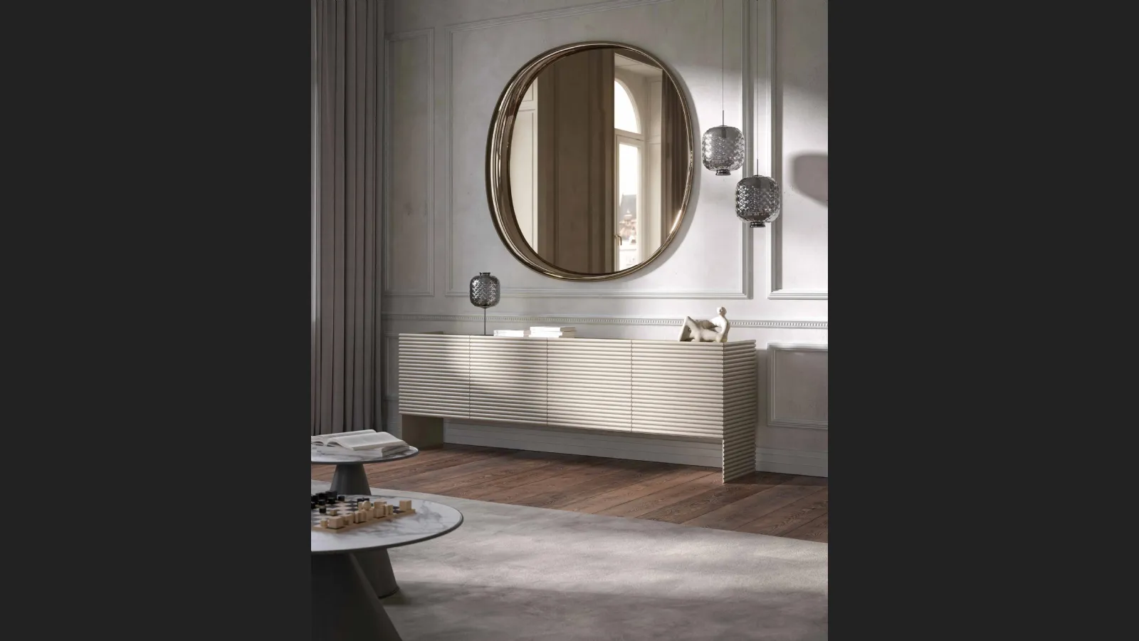 Madia Patsy in legno laccato di Tonin Casa