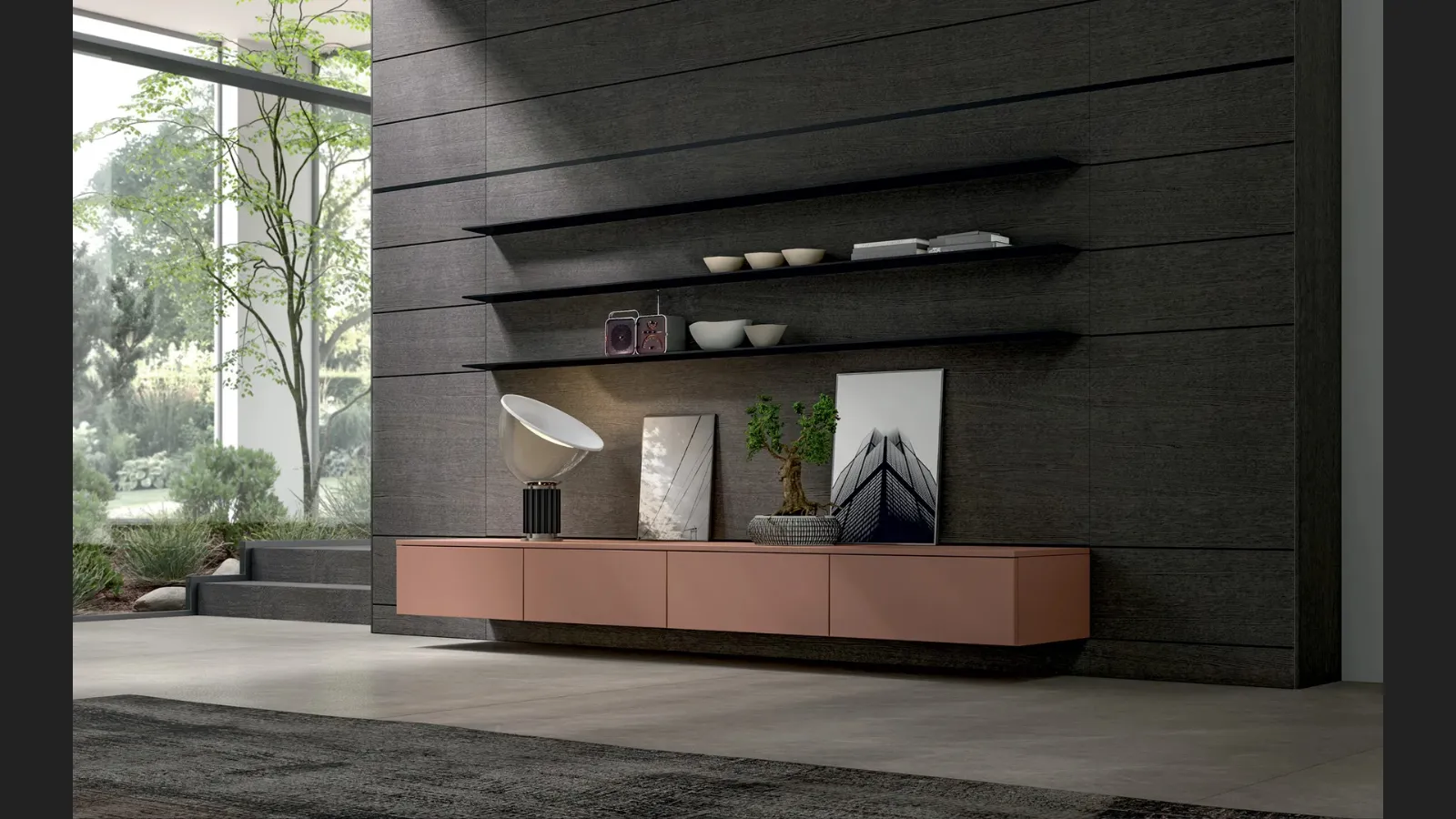 Mobile sospeso Living Asia di Arredo3