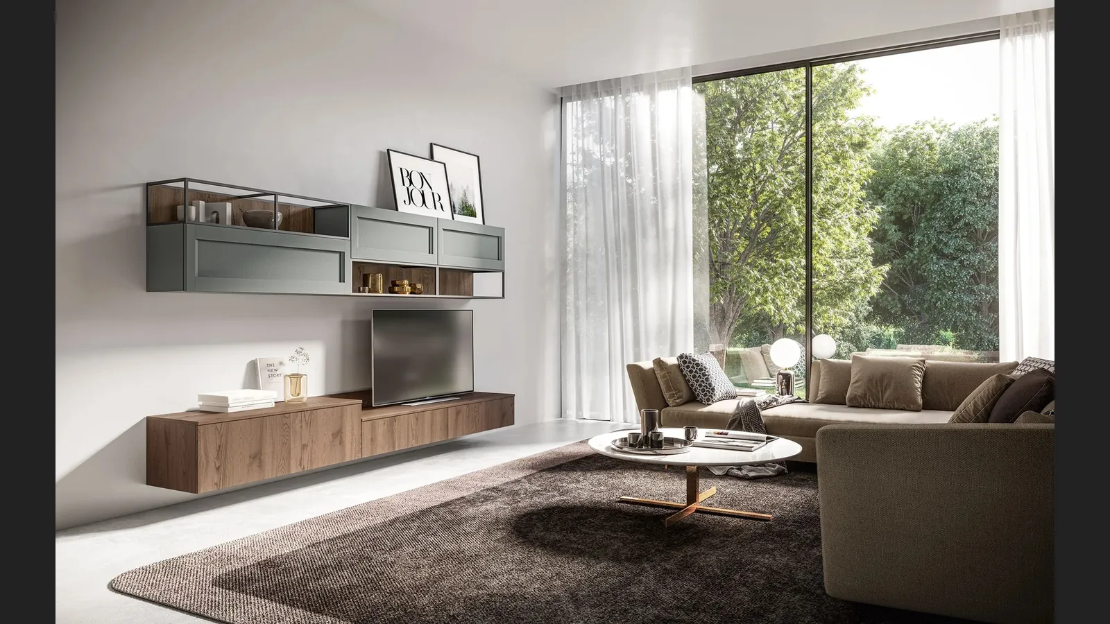 Parete Attrezzata Living Frida di Arredo3