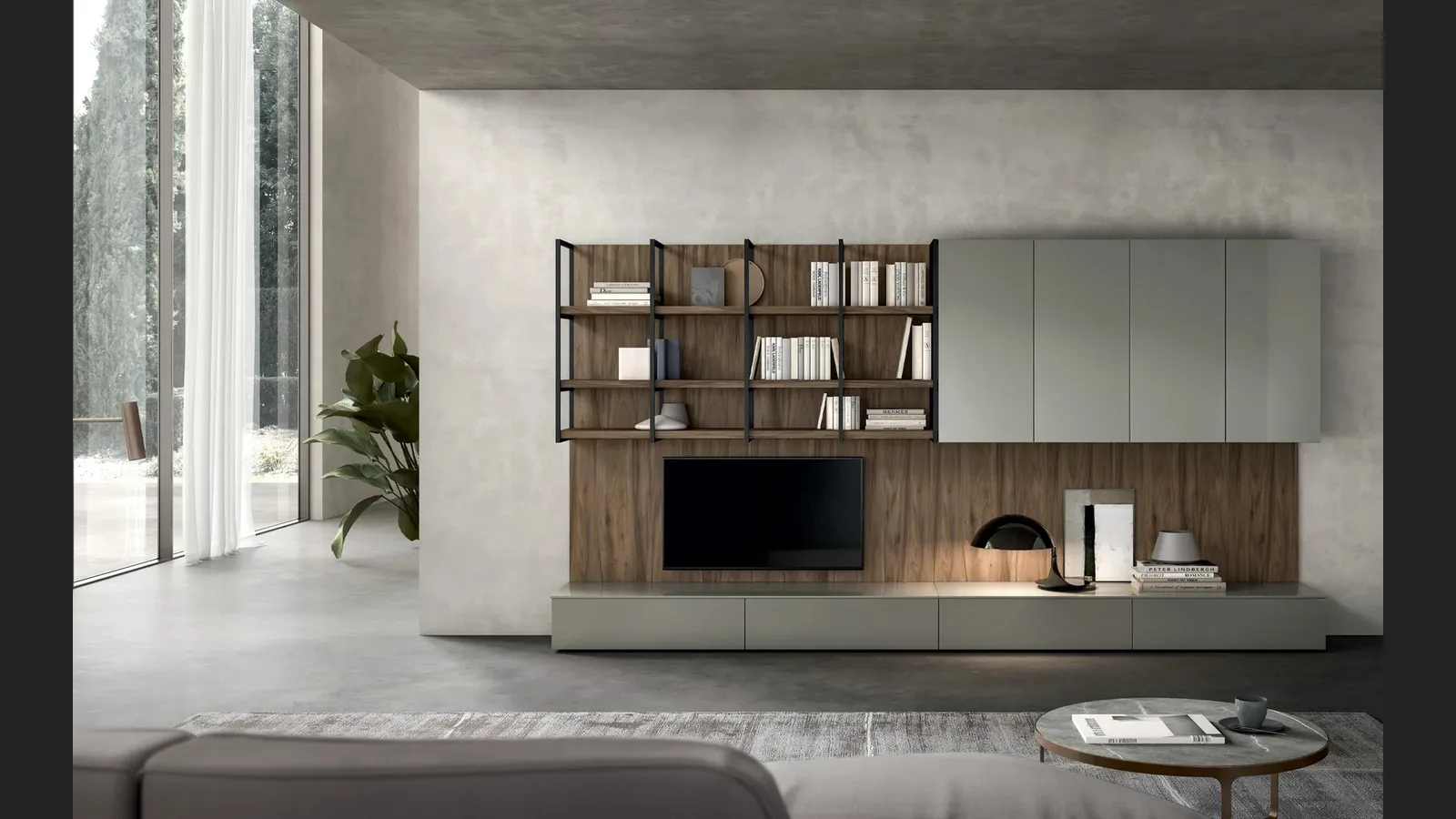 Parete Attrezzata Living Time di Arredo3