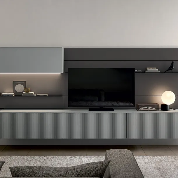 Parete Attrezzata Living Time di Arredo3