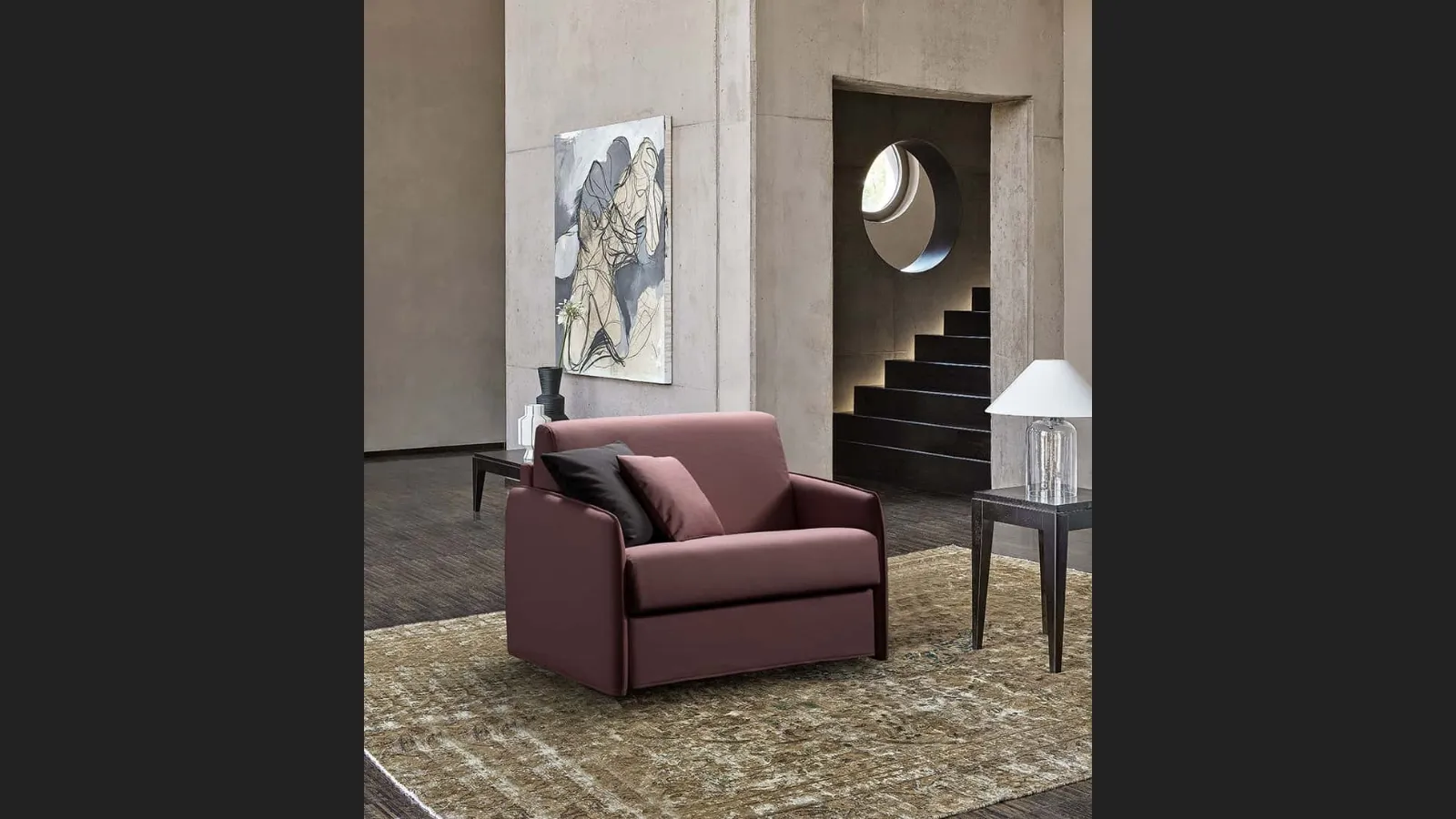 Poltrona Letto Riva Standard di Rosini Divani