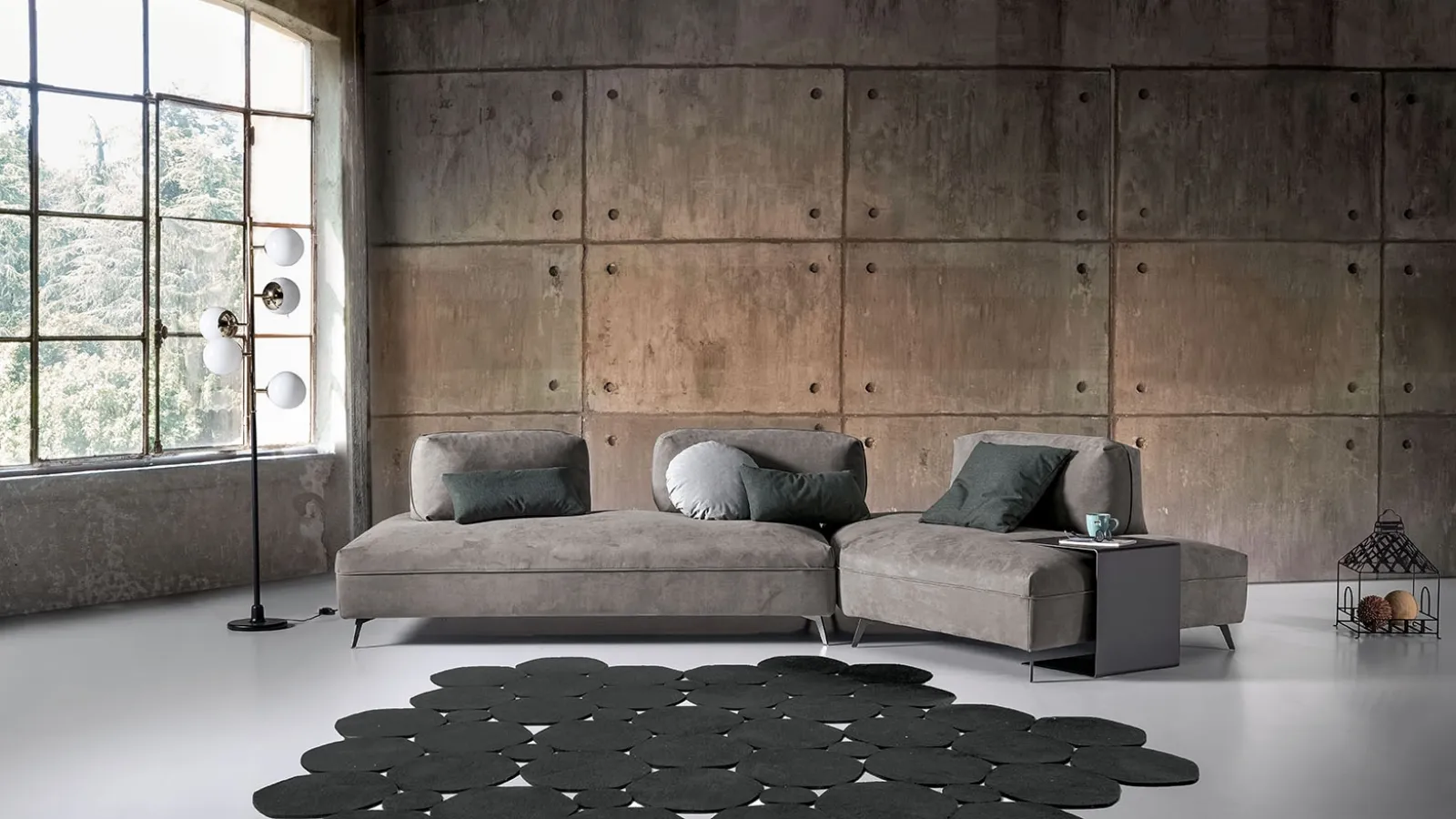 Divano angolare Urban di Excò