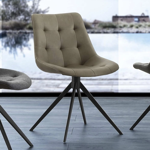Sedia Carnaby Classic in eco nabuk di La Seggiola