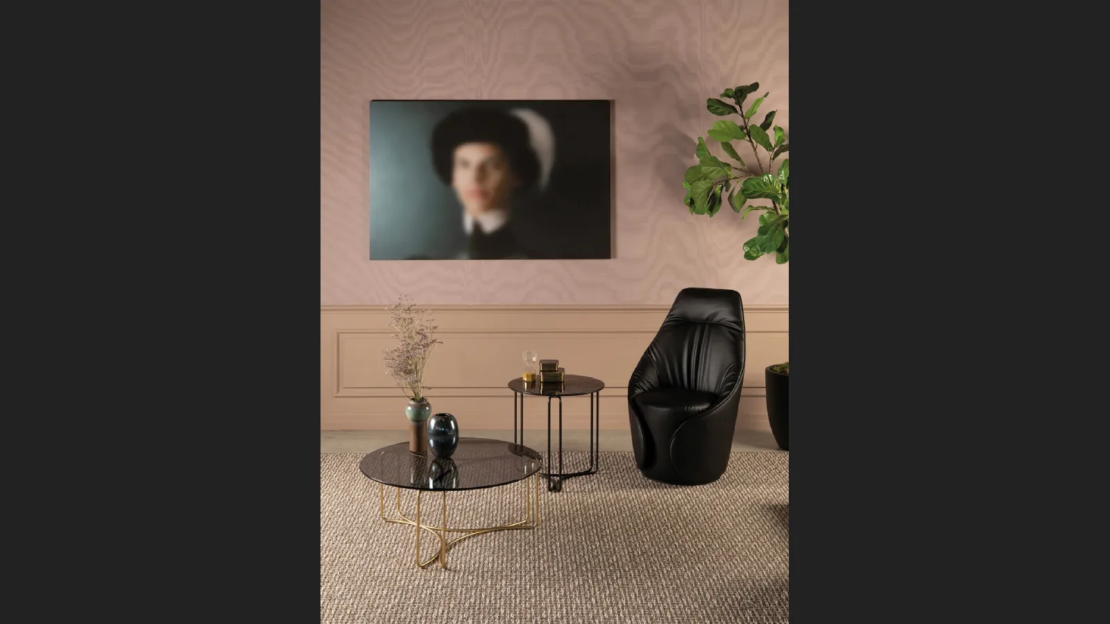 Sedia Mama in pelle di Tonin Casa 