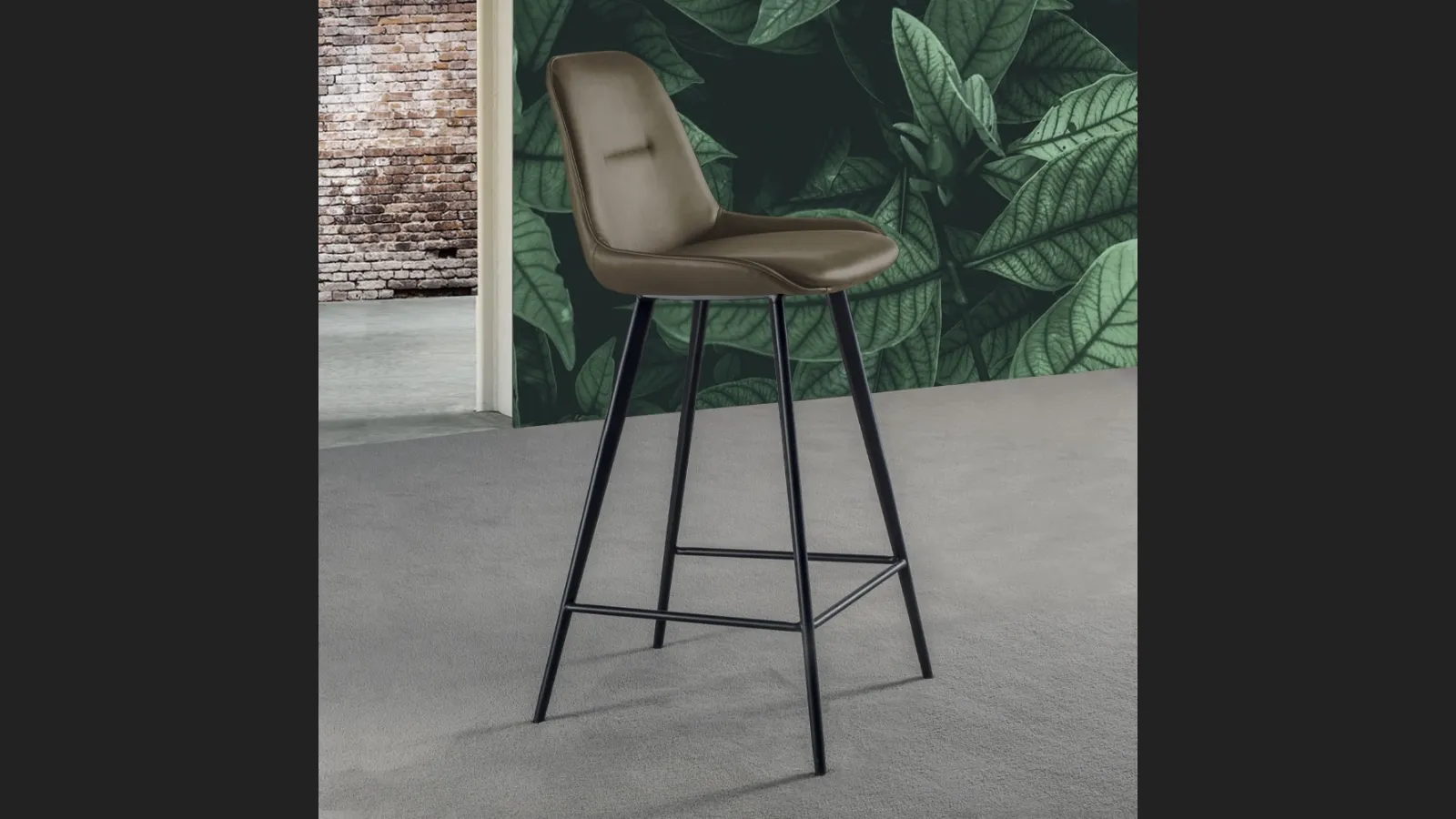 Sgabello Norway Stool 4 gambe 80 di La Seggiola