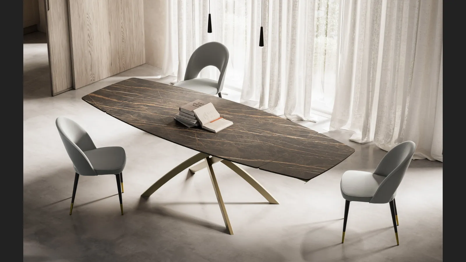 Tavolo allungabile Toledo gres di Arredo3