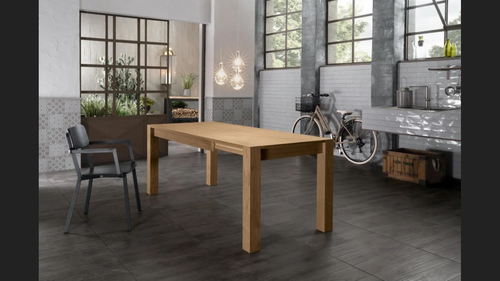 Tavolo allungabile Wood di Stones