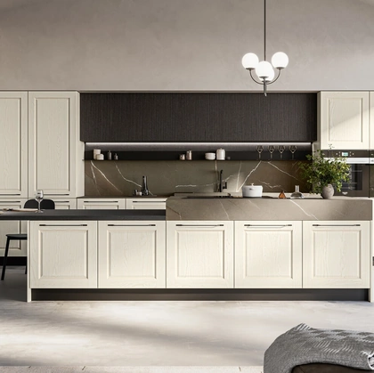 Cucina Classica con isola Asolo 01 di Arredo3